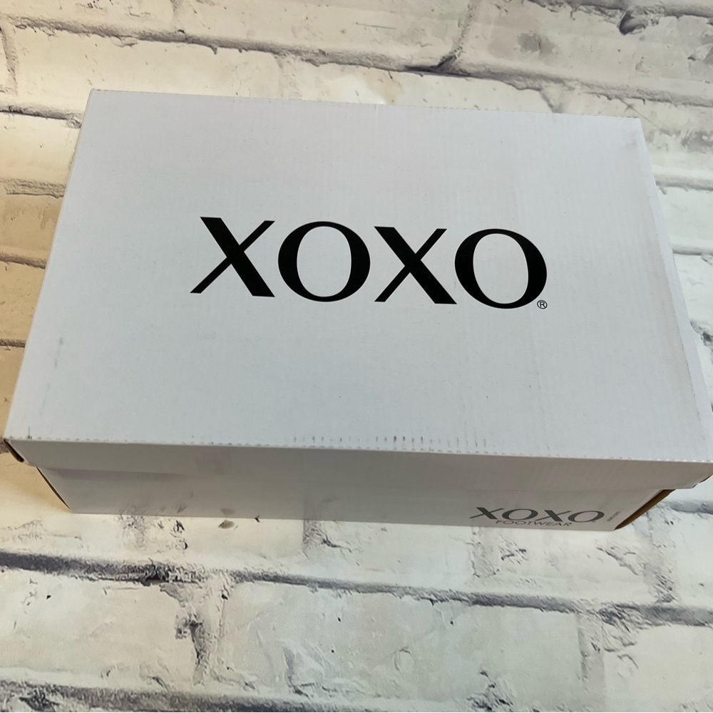NWT XOXO woman’s Bill foam platform with stretch woven straps size 8.5 - Picture 9 of 11